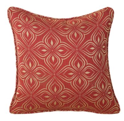 Lotus Print Toss Pillows