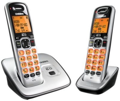 Uniden Dect 6.0 Dual Cordless Phones w/ Caller ID