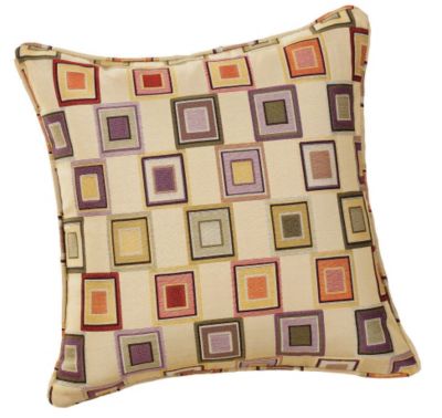 Squares Print Toss Pillows