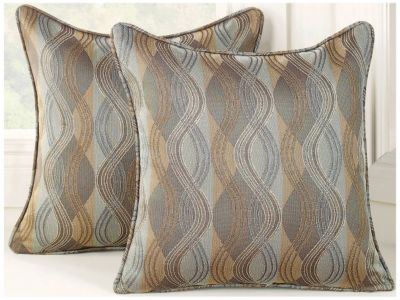 Wave Print Toss Pillows