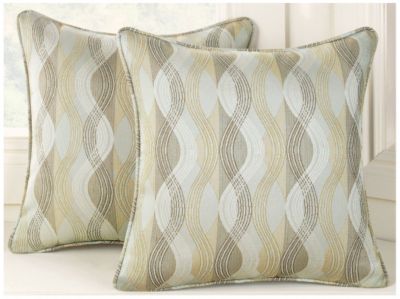 Wave Print Toss Pillows