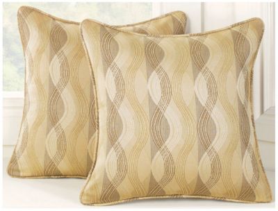 Wave Print Toss Pillows