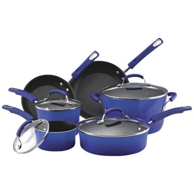 Rachael Ray Gradient 10pc Nonstick Cookware Set