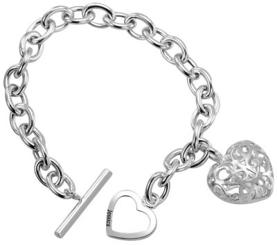 Sterling Silver Personalized Name Toggle Bracelet