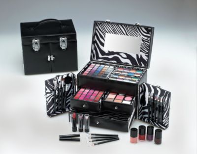 The Color Institute Ultra Lux Zebra Train Case
