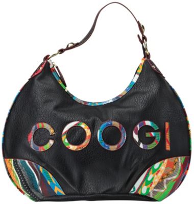 Coogi Vinyl Sweater Hobo Bag