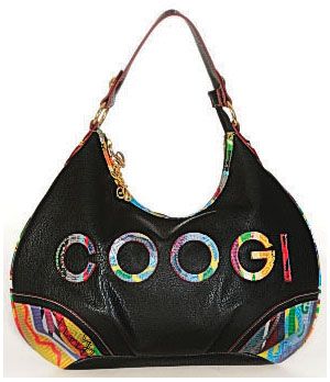 Coogi Vinyl Sweater Hobo Bag