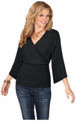 Save $15 Lea Apparel Womens Kimono Sleeve Sweater