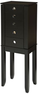Jenna Jewelry Armoire Blk