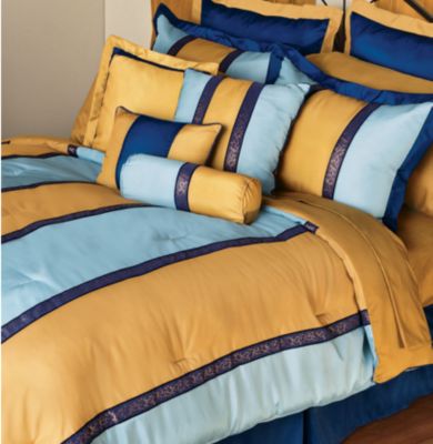 Simsbury Blue 30pc Comforter Super Set