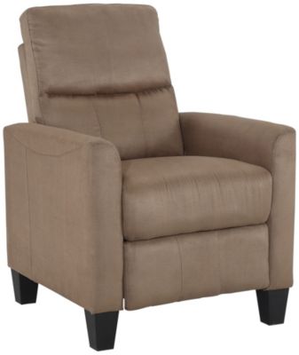 Microfiber Recliner Mocha