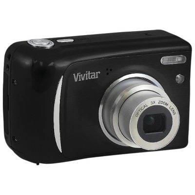 Vivitar ViviCam 12MP Camera Package - Black