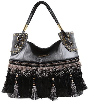 Save 50% Nicole Lee Greta Tassle Fringe Handbag