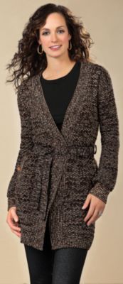 Abrigo tipo suéter Lea Apparel, mujer