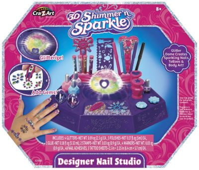 Cra-Z-Art Shimmer & Sparkle Designer Nail Studio