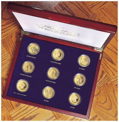 Americas Most Beautiful Gold Coins-Set of 9