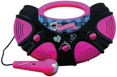 Monster High Karaoke Machine with Microphone
