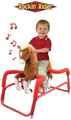 Lightning Deluxe Talking Plush Spring Horse