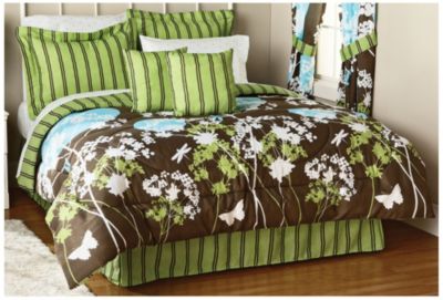 Cynthia Aqua 20pc Bedroom Set