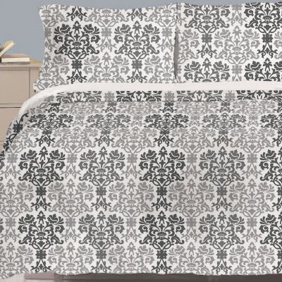 Damask Duvet 3pc Duvet Set