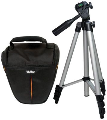 Vivitar 50" Tripod and Digital SLR Carry Case Kit