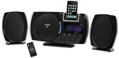 Jensen iPod/CD Micro Home Stereo System