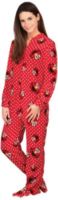 Pijamas Footy c/personaje, microfleece p/ señoras