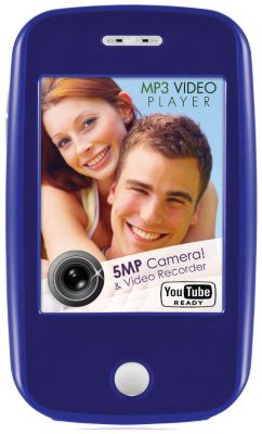 Ematic 8GB MP3/Video Touchscreen with 5MP Camera