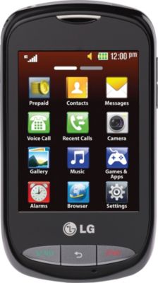 LG Touchscreen Phone and 3 Months TracFone Service
