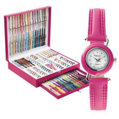 Girls' Ashley Princess Interchangeable Watch Set