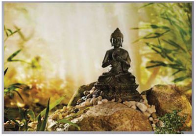 Buddha 72" x 50" Wall Mural