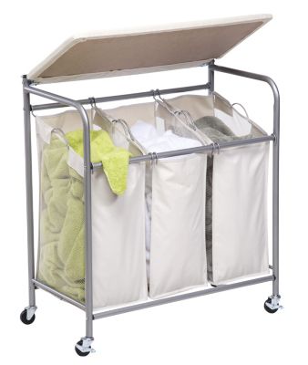 Honey Can Do Ironing Station with Built In Sorter