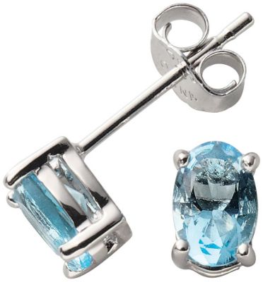 Sterling Silver Simulated Gemstone Jewelry Set