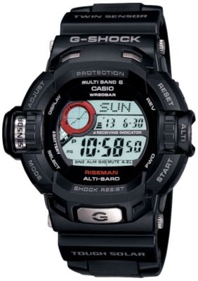 Casio G Shock Black 6 Band Watch