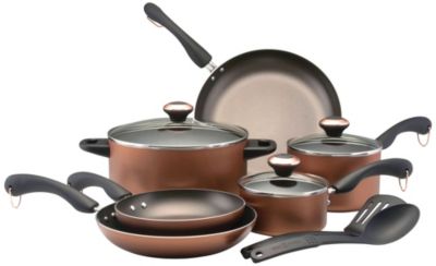 Paula Deen 11pc Dishwasher Safe NonStick Cookware