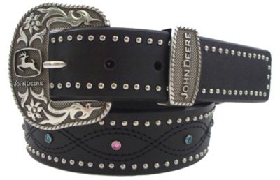 John Deere Women's 38MM LeatherBelt