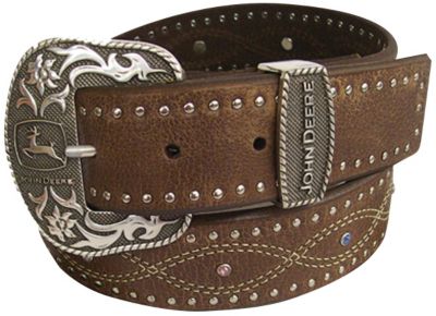 John Deere Women's 38MM LeatherBelt