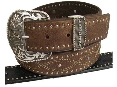 John Deere Women's 38MM LeatherBelt