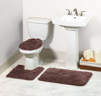 Fluff 3pc Bath Rug Set