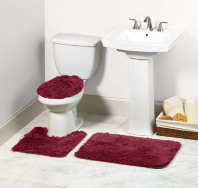 Fluff 3pc Bath Rug Set