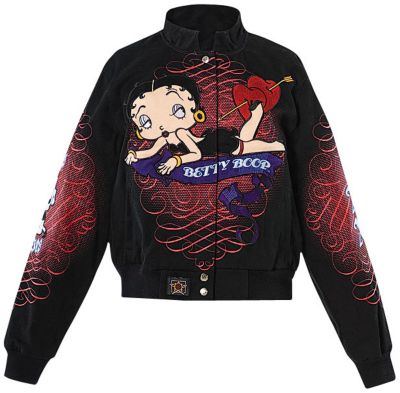 JH Ladies Betty Boop XOXO Jacket