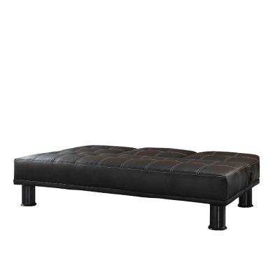 CLik Clak Domino Sofa Faux Leather-Black