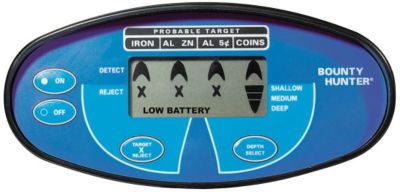 Quick Silver Metal Detector with Bounty Hunter Jr.