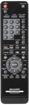 Sharp 350 Watt iPod/iPhone 5 CD System w/Subwoofer