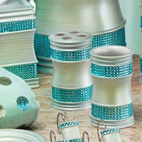 Sequins Toothbrush Holder