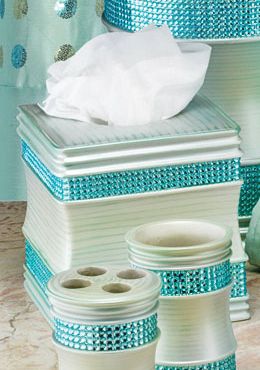Sequins Tissue Holder