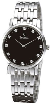 Bulova Men's Diamond Dial Bracelet Watch