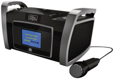 Singing Machine Horizontal CD+G Karaoke Machine