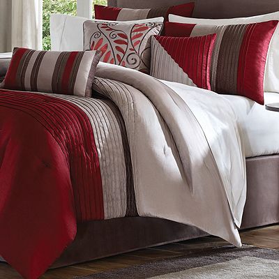 Amherst Comforter Set Color: Natural, Size: King