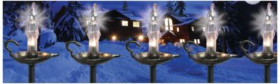 Old Fashion Candlestick Path Lights-10pc